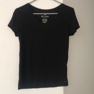 American Eagle Plain Black T shirt